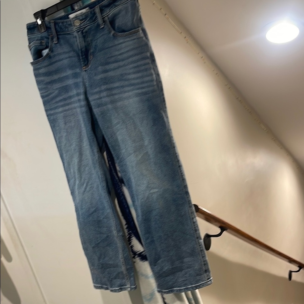 Hollister Blue Flare & Wide Leg Jeans